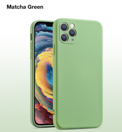 Iphone X, 11 en 12 model gekleurd silicone hoesje