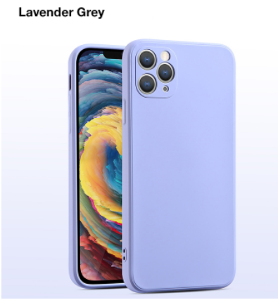 Iphone X, 11 en 12 model gekleurd silicone hoesje